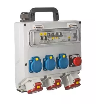 Coffret électrique 400V/32A/MAX 22KW - SCHWABE - 861508