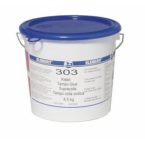 Colle vinylique D3/D4 KLEIBERIT 303.0 - seau 4,5kg - 303.0.0506