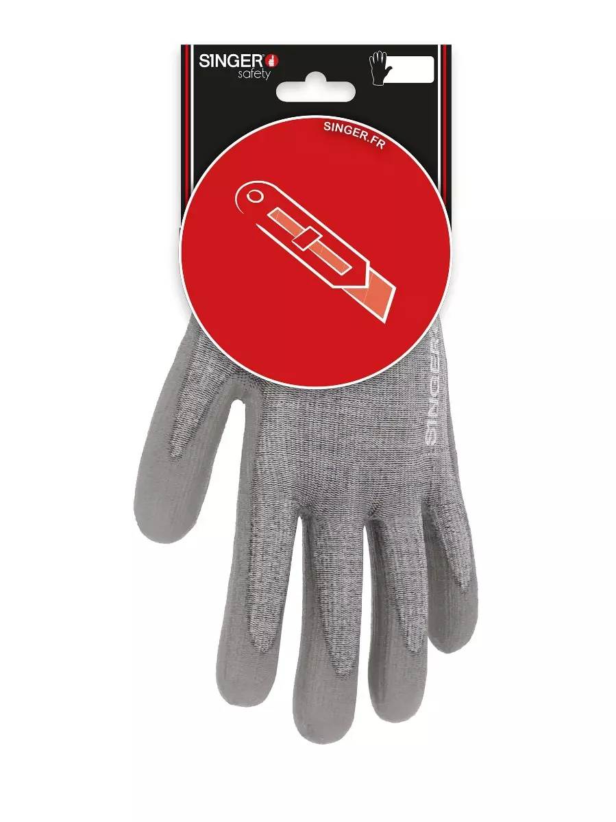 Gant PEHD. Coupure B. Paume enduite PU.Jauge 13. - SINGER - CPHD133PU
