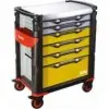 Service 41 - 6 Tiroirs - Jaune - Mécanique - 239 Outils - SAM OUTILLAGE - CPP-239REN