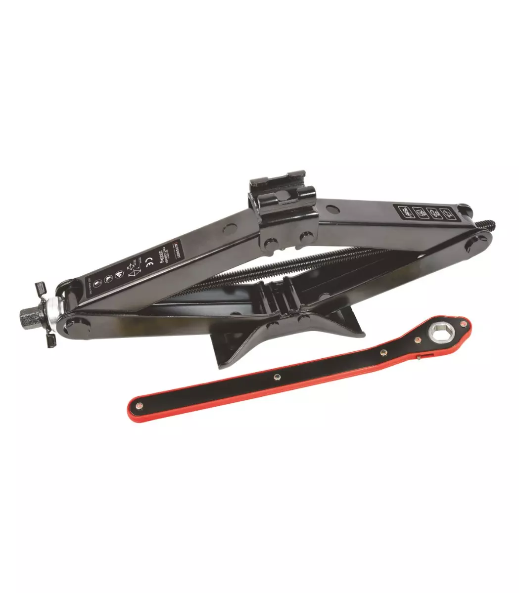 Cric losange 2T - levage 320-440 mm - poignée cliquet - AUTOBEST - 329311
