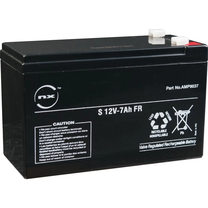 Batterie 12V 7Ah EB1105 EFF EFF en coffret pour alimentation - 718004