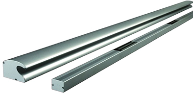 Bandeau ventouse 2X300kg GROOM tri-tension 12/24/48V automatique - 2500 mm - argent - GRS332151