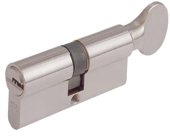 Cylindre européen à bouton Mul-T-Lock 262S+ - 31 x 31BT - 3 clés - Barre de renfort - 3131B262CBR