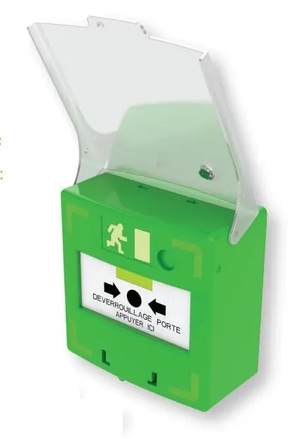 Déclencheur manuel 3 contacts RCP300G IZYX SYSTEMS - RCP300G