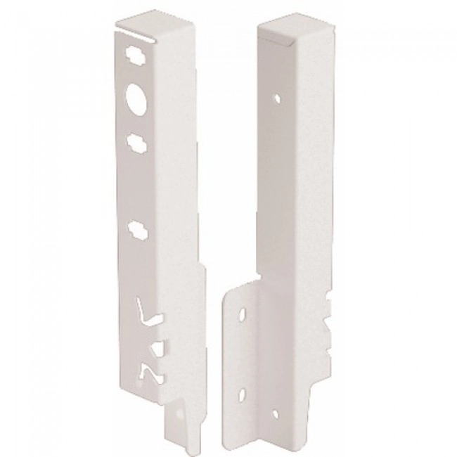 Set raccord HETTICH ArciTech pour paroi arrière blanc - 186 mm - 9149281