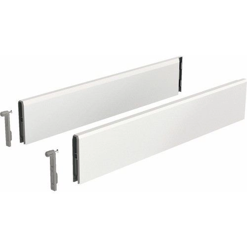 Set HETTICH ArciTech Topside pour tiroir 218/94 ou 250/126 mm - L.650 mm - Blanc - 9122971