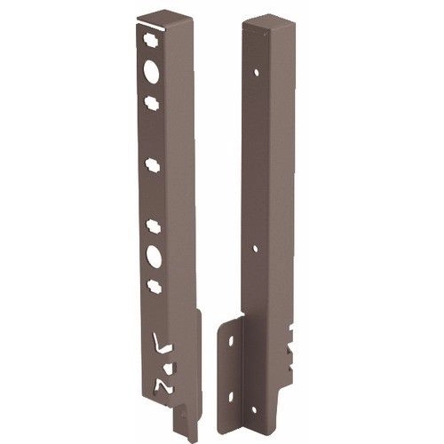 Set raccord HETTICH ArciTech pour paroi arrière Anthracite - 250 mm - 9150506