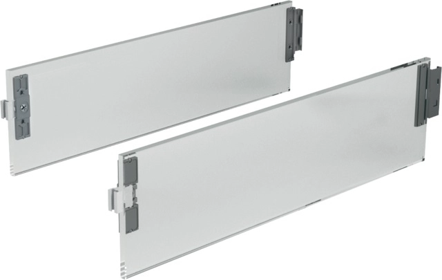 Set HETTICH ArciTech Designside verre pour tiroir 218/94 ou 250/126 mm - L.650 mm - 9123078