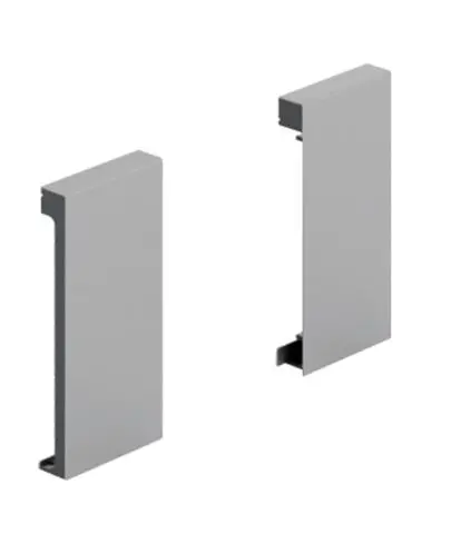 Raccord HETTICH Arcitech pour façade Argent - 94 mm - 9123083