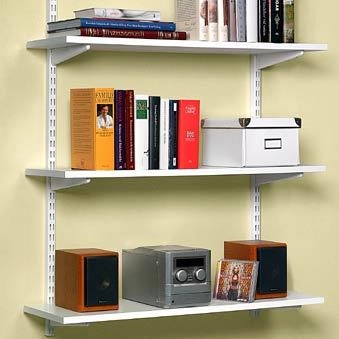 Console double blanche BOURG MERMIER - 32 cm - P-CDC32B