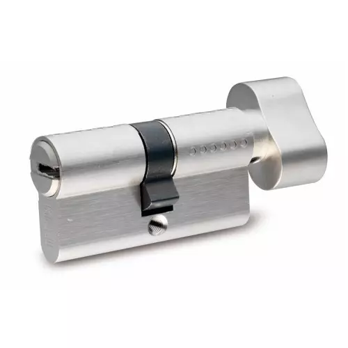 Cylindre à bouton profil euro WX nickelé varié  30/30B IFAM - 7400