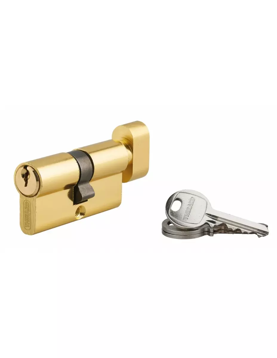 Cylindre à bouton Ecopro - Laiton - 30 x 30 - Varié - THIRARD - 00007069