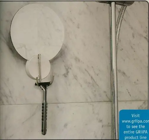 Miroir avec crochet GRIIPA 3848