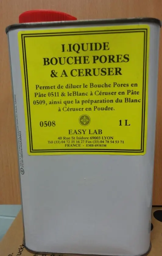 Diluant liquide pour Bouche Pores Réf 0508