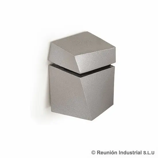 Supports tablettes Ref 2442  Lot de 2-[Finition:Nickelé Mat]