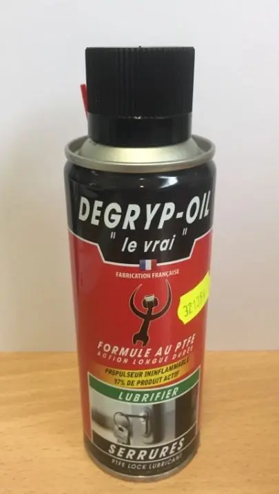 DEGRYP-OIL Spécial serrure