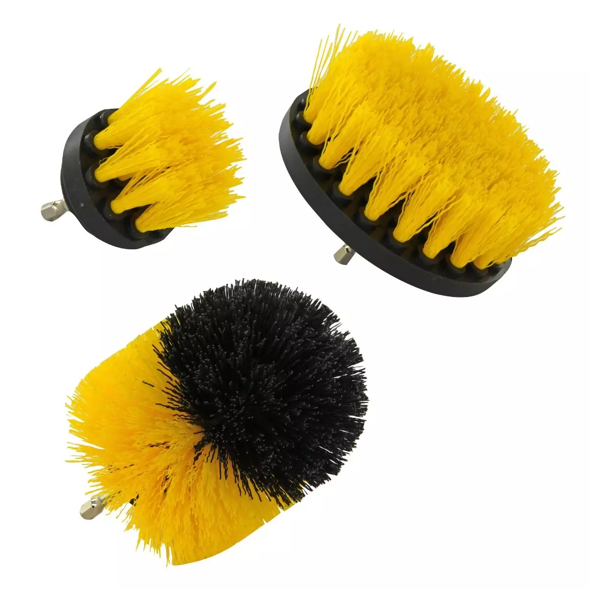 3 pièces : brosses fil Polypropylène souple Ø 50-83-100mm - TIVOLY - XT202220100