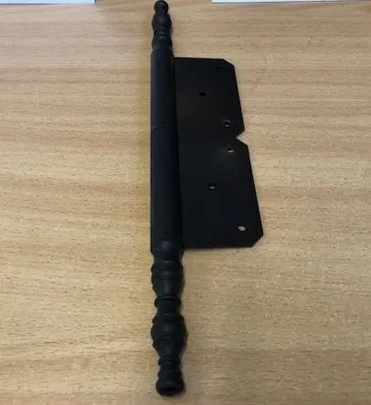 Fiche à larder N°6/60 Acier vieux fer rouillé-[Dimensions:Lames 80]