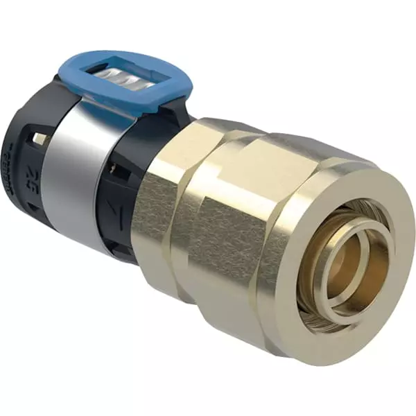 Raccord FlowFit avec raccord à visser sur tubes en PEX - DN 12 - Ø 16 mm G 3/4'' - GEBERIT - 620.730.00.1