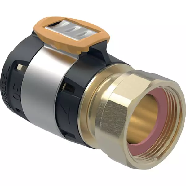 Raccord FlowFit avec écrou de serrage - DN. 50 - Ø 65 - 2 1/2'' - GEBERIT - 620.646.00.1