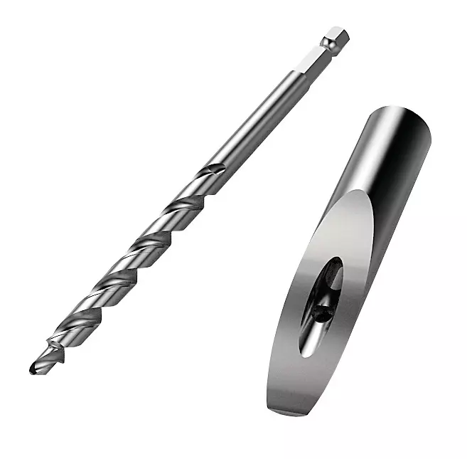 Micro-foret Ø 7.5 mm avec guide intégré pour perforatrice - KREG - DB210-MBB