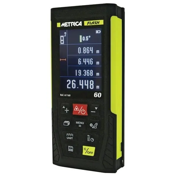 Télémètre LASER  60 ML  METRICA 61160