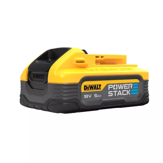 Batterie DEWALT POWERSTACK renforcée XR 18V 5 Ah Li-Ion - DCBP518G-XJ