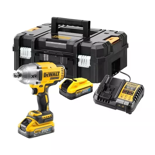 Boulonneuse 1/2” XR 18V DEWALT 5Ah Li-Ion Brushless 1396 Nm Jonc de Sécurité - DCF900H2T-QW 
