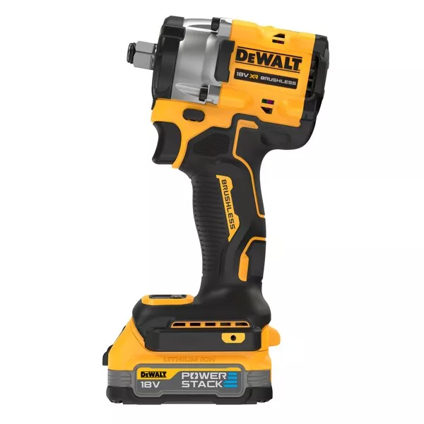 Boulonneuse à chocs 1/2" XR 18V 1.7Ah Li-Ion brushless jonc sécurité Powerstack DEWALT - DCF921E2T-QW