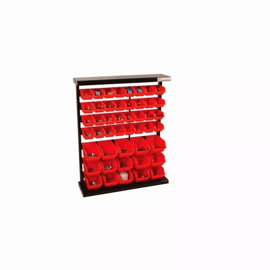 Étagère de rangement HOLZMANN 47 bacs en plastique - KSR94