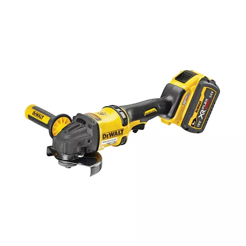Meuleuse 2.0 XR FLEXVOLT 54V 3Ah Li-Ion Brushless 125mm DEWALT - 2 batteries - coffret TSTAK - DCG418X2-QW
