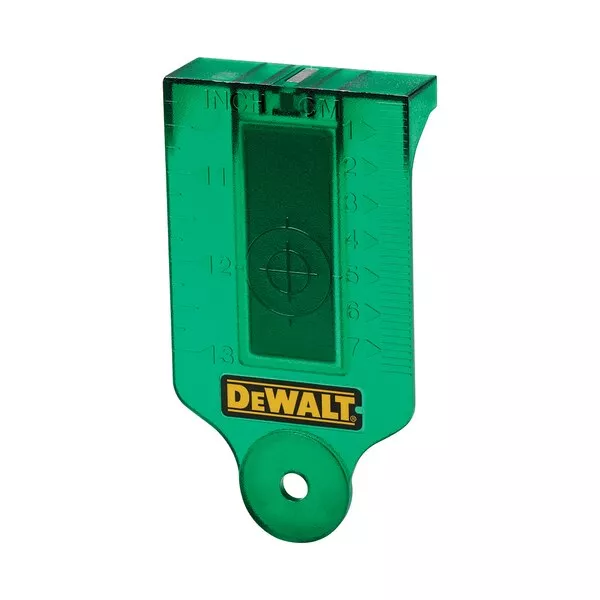 Carte cible DEWALT verte - Avec base magnétique - DE0730G-XJ