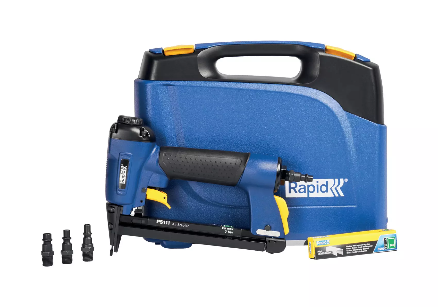 Agrafeuse pneumatique PS111 pour agrafes 140/6-16 mm - Coffret - RAPID-ISABERG - 5000052