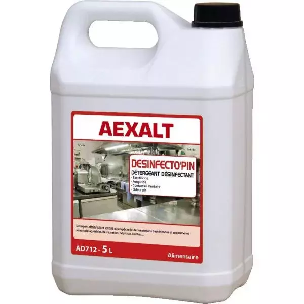 Détergent désinfectant alimentaire concentré AEXASOL - AEXALT - AD712