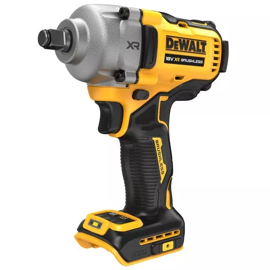 Boulonneuse à chocs 1/2" compacte XR 18V brushless DEWALT Jonc de sécurité - DCF891NT-XJ