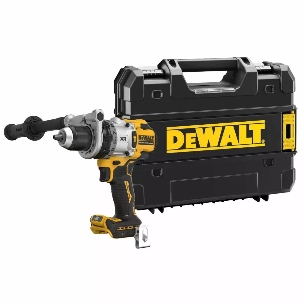 Perceuse, visseuse à percussion 18V brushless - DEWALT - sans batterie , ni chargeur - coffret - DCD1007NT-XJ