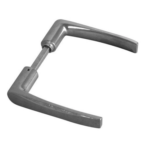 Béquille double alu 1166 1 porte avec fourreau carré 6x100 et 7x100 DUVAL BILCOCQ - 36-0123-2612