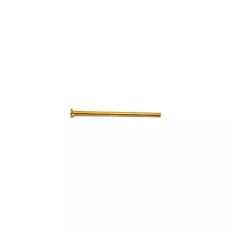 Vis métaux tête fraisée bombée fendue 4 x 70 laiton poli HOPPE - 531363