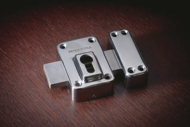 Verrou tout inox 316 SEVAX - pour cylindre profil européen - 1999V1            