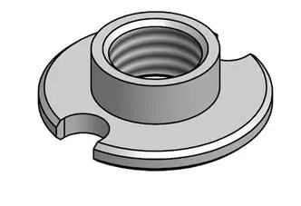 Ecrou espagnolette TORBEL Noir - 765010