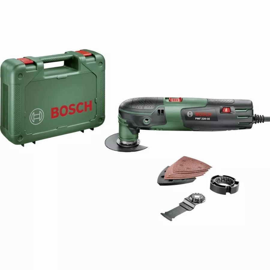  Outil multifonction BOSCH PMF 220 CE - 220W - Avec coffret d'accessoires - 0603102000