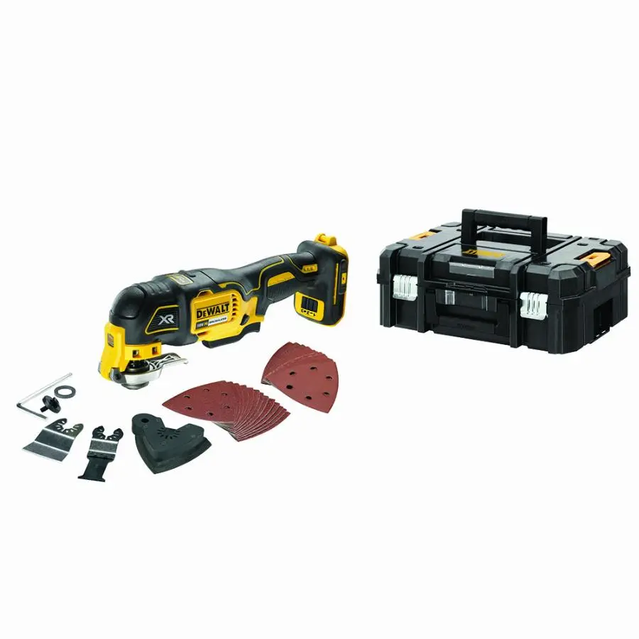 Multi-cutter 18V XR - DEWALT - Sans batterie ni chargeur - accessoires - T-STAK - DCS356NT-XJ
