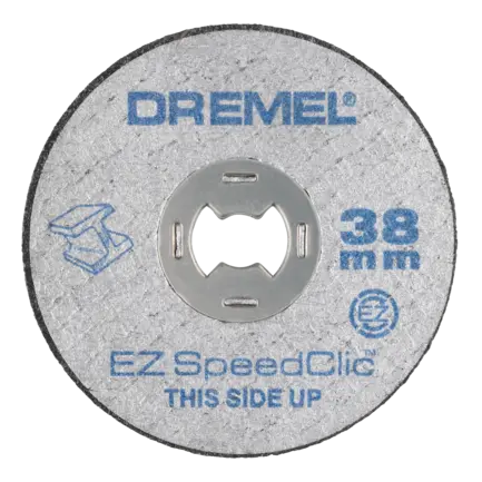 LOT de 5 Disques A Tronçonner EZ SpeedClic Ø38 MM Epaisseur 1,2 MM DREMEL - 2615 S456 JC