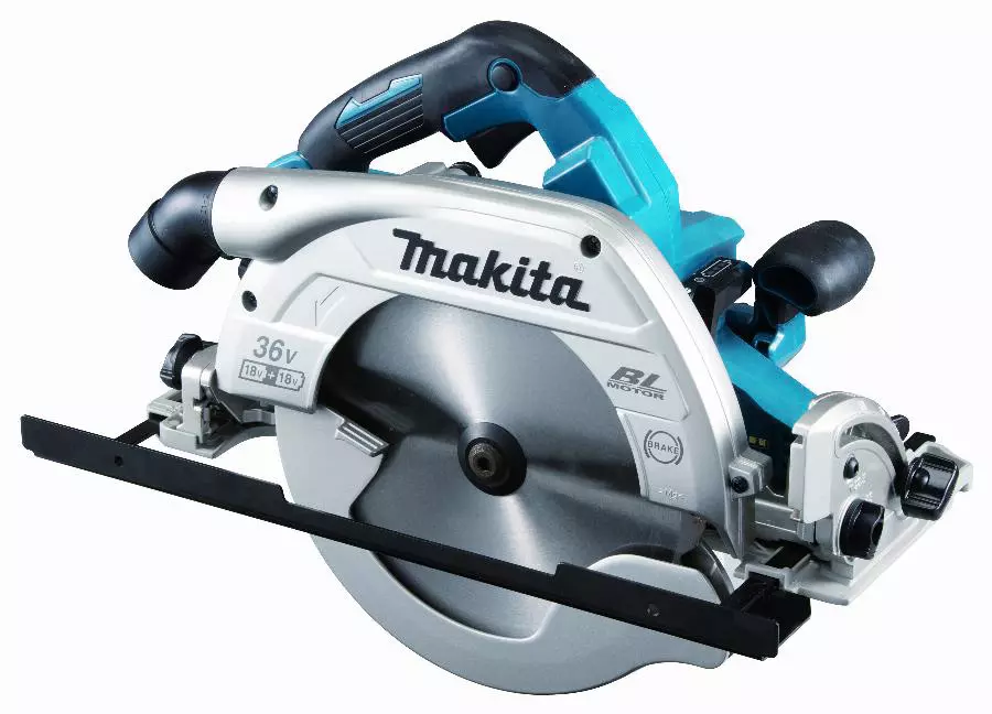 Scie circulaire 36V (2x18V) LXT Ø 235 mm - MAKITA - avec 2 batteries 18V 5Ah - chargeur - Bluetooth - DHS900PT2U