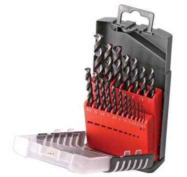 Coffret forets métal DIAGER HSS G3 - 19 pièces - Ø de 1mm à 10mm - 705D