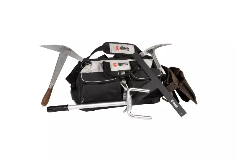 Sac à outils spécial ardoisier droitier avec 5 outils - DIMOS - 980320