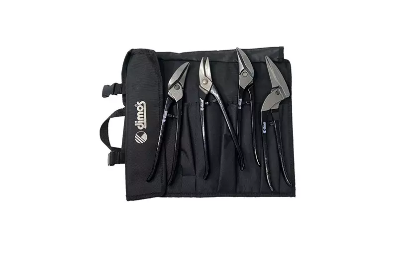 Sacoche avec cisailles pélican, bichantourneuse c. D et G, courbe à G - DIMOS - 980316