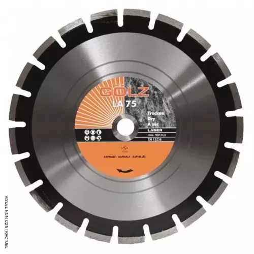 Disque diamant LA75 350MM 25.4 - GOLZ - LA75351
