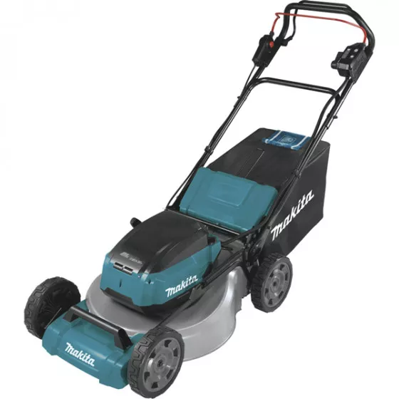 Tondeuse auto-tractée MAKITA 36 V 2 x 18 V Li-Ion - 2 batteries 5 Ah - DLM462PT2